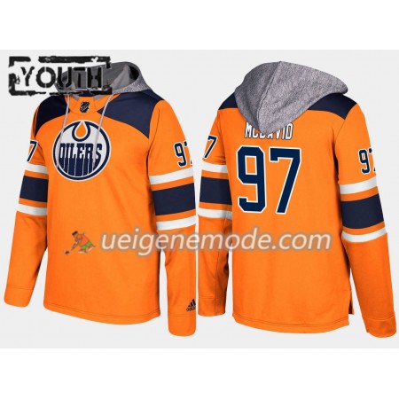 Kinder Edmonton Oilers Connor McDavid 97 N001 Pullover Hooded Sweatshirt